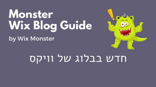 חדש בבלוג של וויקס - יולי 2020