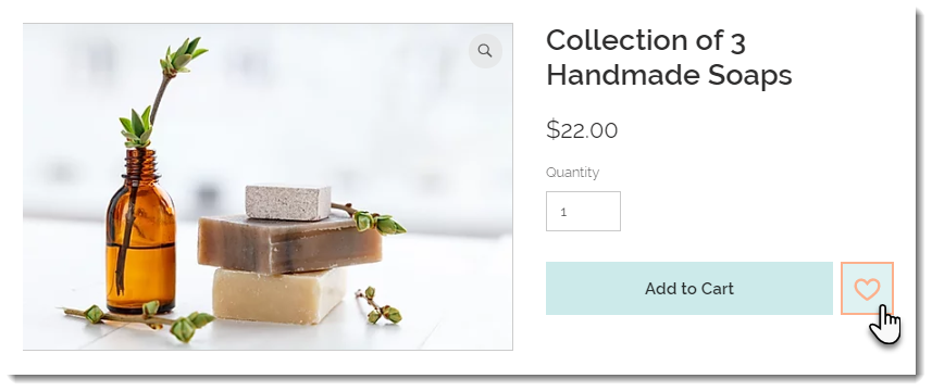 הוספת WISHLIST לחנות וויקס