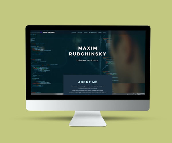 אתר קורות חיים למתכנת