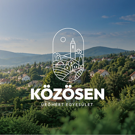 Üröm – Közösen: visual identity for the Ürömért Association