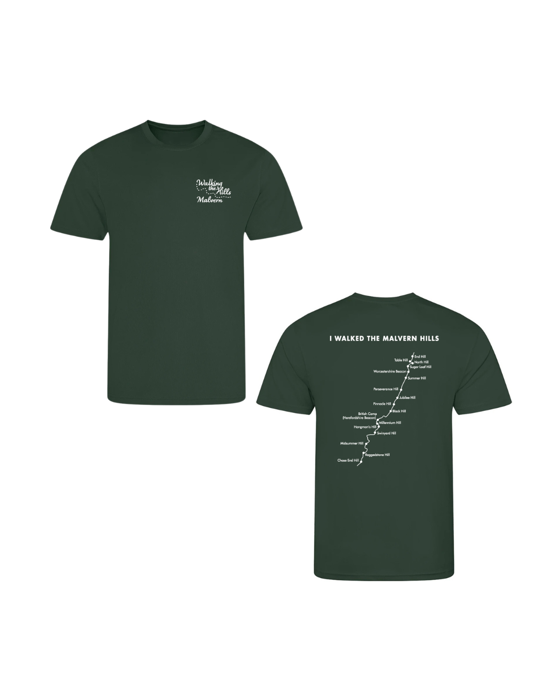 MEN'S “I Walked the Malvern Hills” Performance T-Shirt