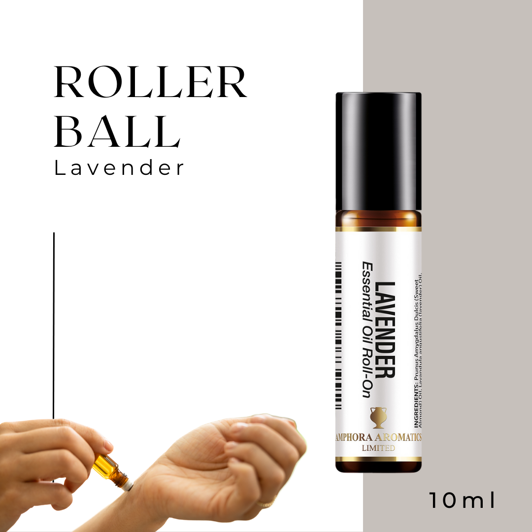Amphora Aromatics Lavender 10ml Roller Ball - Aromatherapy on the Go