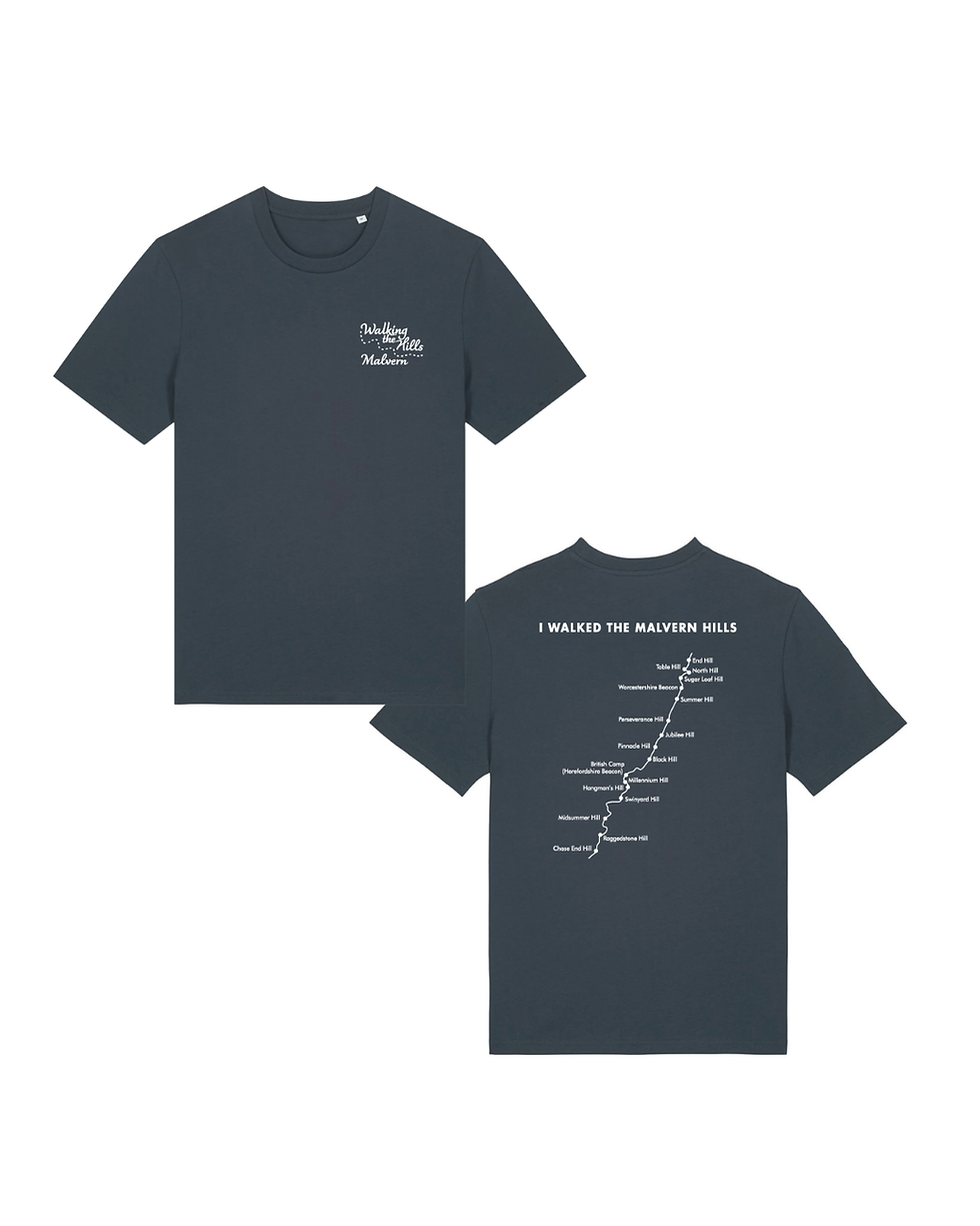 Thumbnail: Women’s “I Walked the Malvern Hills” Organic T-Shirt