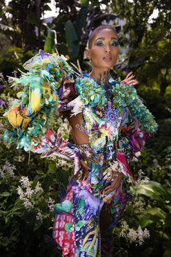 Chelsea Jean Lamm & Ashley Elizabeth Lamm – ITS Academy Contest 2024 & GO! 2025 Borderless Exhibition
Pushing the boundaries of avant-garde couture and wearable art, Chelsea Jean Lamm & Ashley Elizabeth Lamm present a groundbreaking piece for the ITS Academy Contest 2024 and the GO! 2025 Borderless Exhibition in Trieste, Italy. This visionary creation embodies the fusion of sustainability, craftsmanship, and conceptual fashion, redefining the future of high-end design.
Crafted from reclaimed print media, dead-stock silks, and precision embroidery, the piece explores themes of cultural identity, transformation, and borderless expression. With intricate analogue collage techniques, laser-cut detailing, and sculptural silhouettes, it challenges the limits of fashion as both art and statement.
Featured in two of Europe’s most prestigious platforms for emerging fashion innovation, this creation represents a new era of couture, where eco-conscious materials, avant-garde aesthetics, and high fashion craftsmanship converge.
✨ Discover the future of fashion at ITS 2024 | 🌍 Experience borderless couture at GO! 2025 | 🔥 Explore the next wave of sustainable luxury