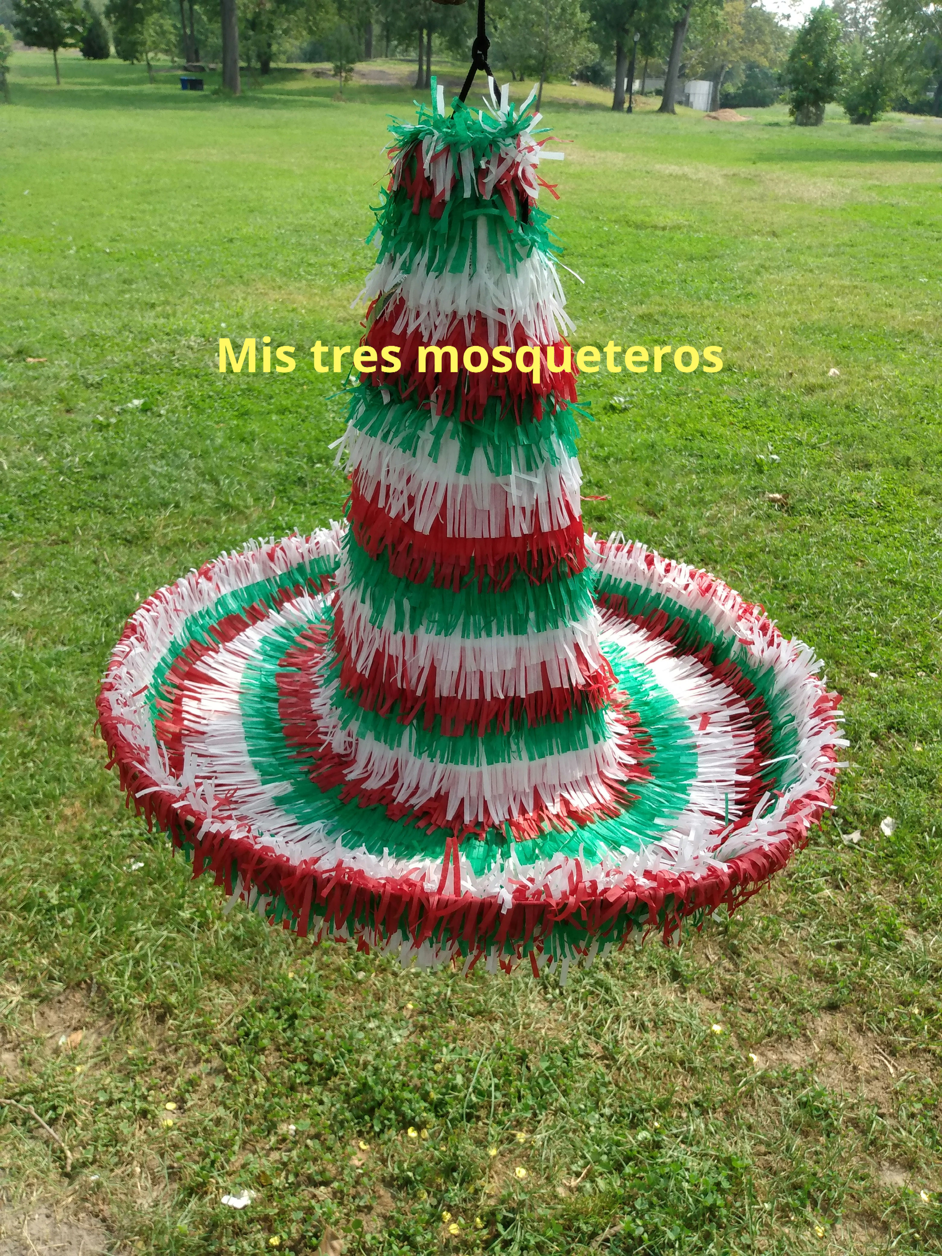 Mexican hat piñata. 