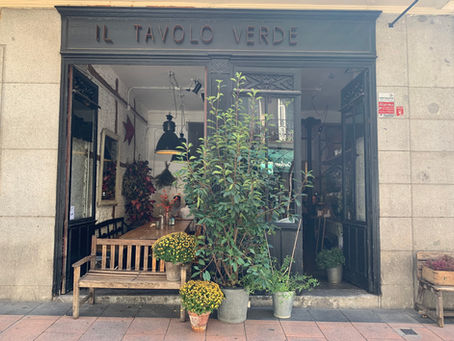 Un restaurant végétarien à Madrid? Il Tavolo Verde