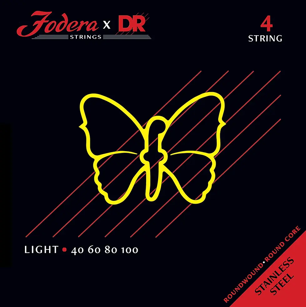 FSS-40100 - Stainless Steel Bass Strings: 4-String Light 40-100