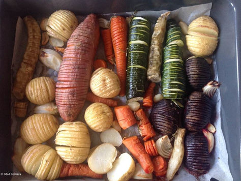 מניפות תפוחי אדמה וירקות