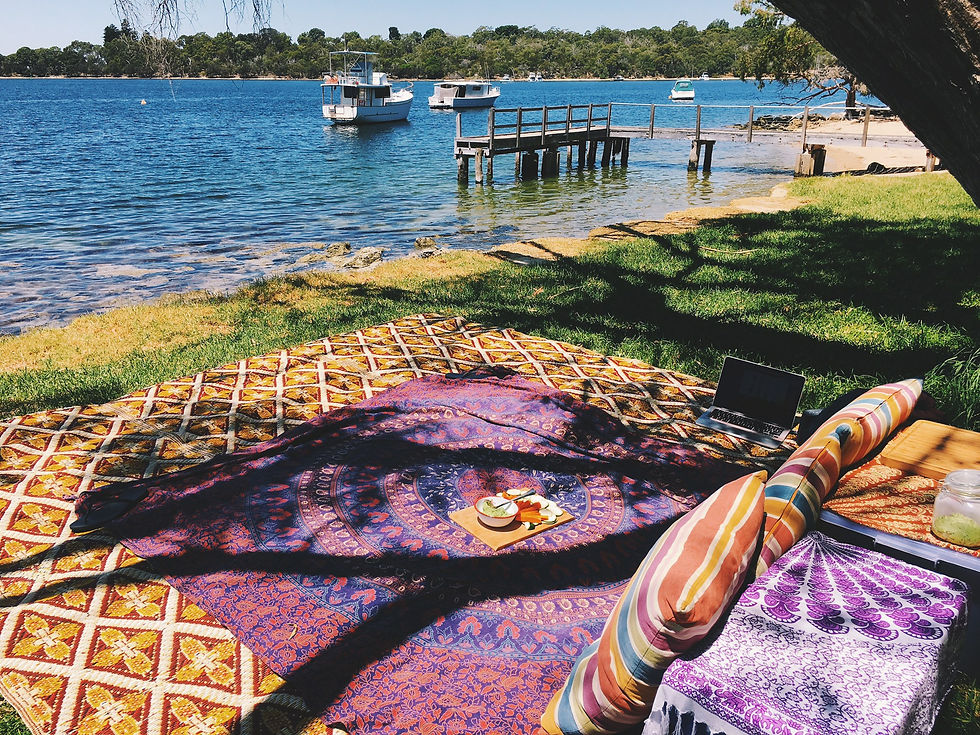 ROMANTIC BOHO PICNIC FOR VALENTINES