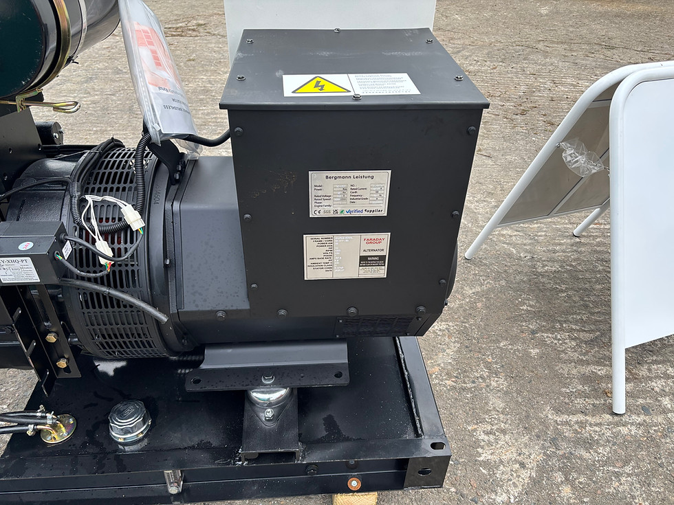 Thumbnail: Generator Bergmann 35 KW Autostart