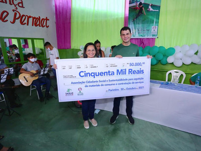 Saullo Vianna entrega emenda de R$ 50 mil à ACSSUS e é o novo padrinho da instituição