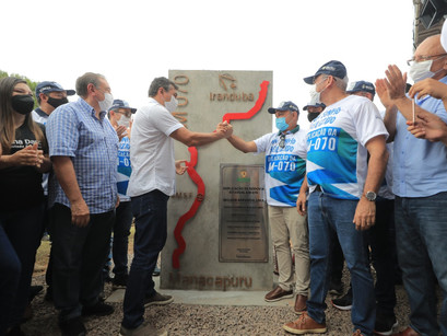 Histórico | Governador Wilson Lima entrega a rodovia estadual AM-070 modernizada e duplicada