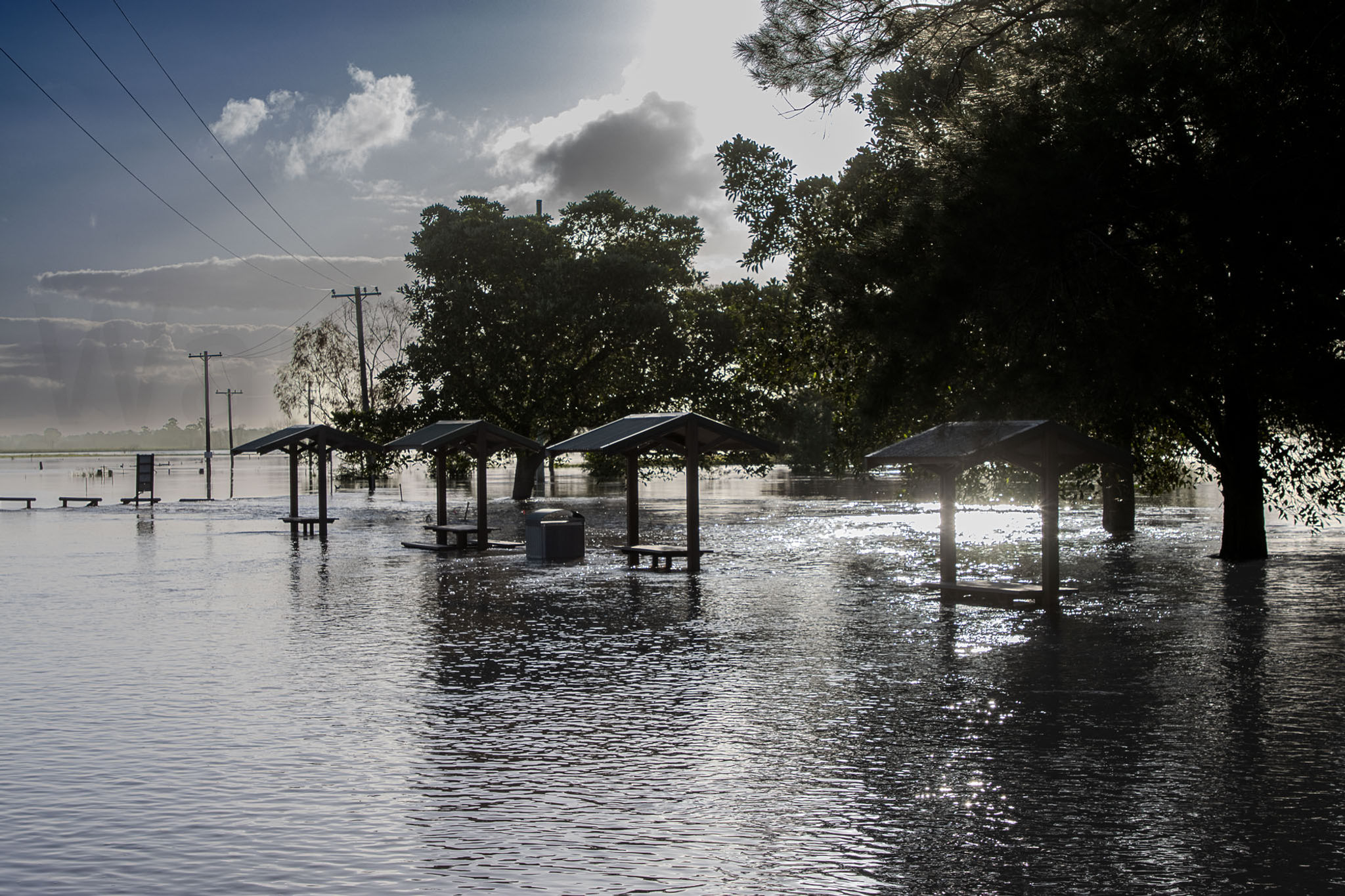 Hunter River Flooded Seat Area