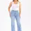 Thumbnail: PLUS SIZE BUTTON CLOSURE POCKETS STRETCH DENIM WASHED PANTS