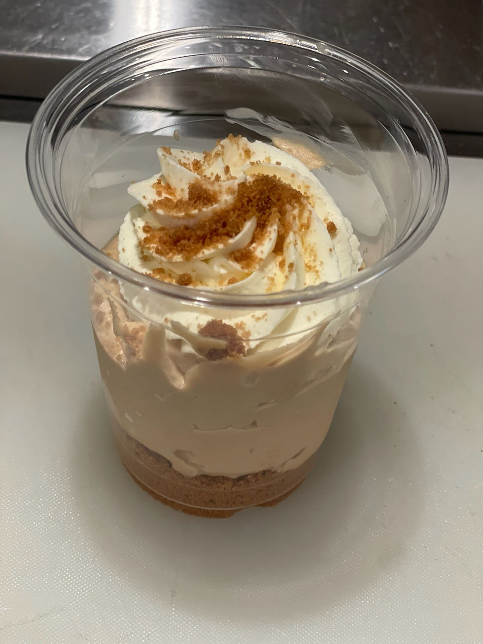 Biscoff Cheesecake 12 oz cup image