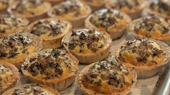Mushroom Quiche (Mini)