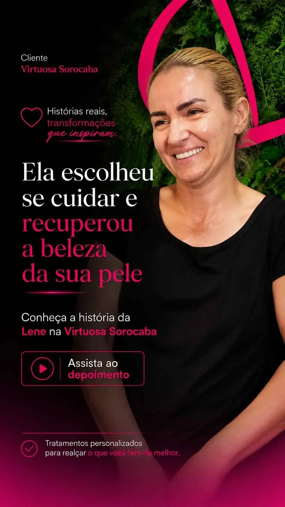 Depoimento Cliente Clínica Estética Virtuosa Sorocaba