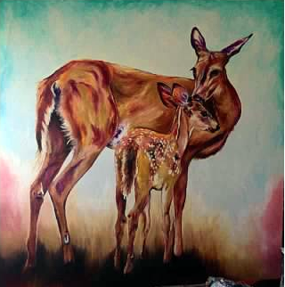 Doe and Fawn $3000