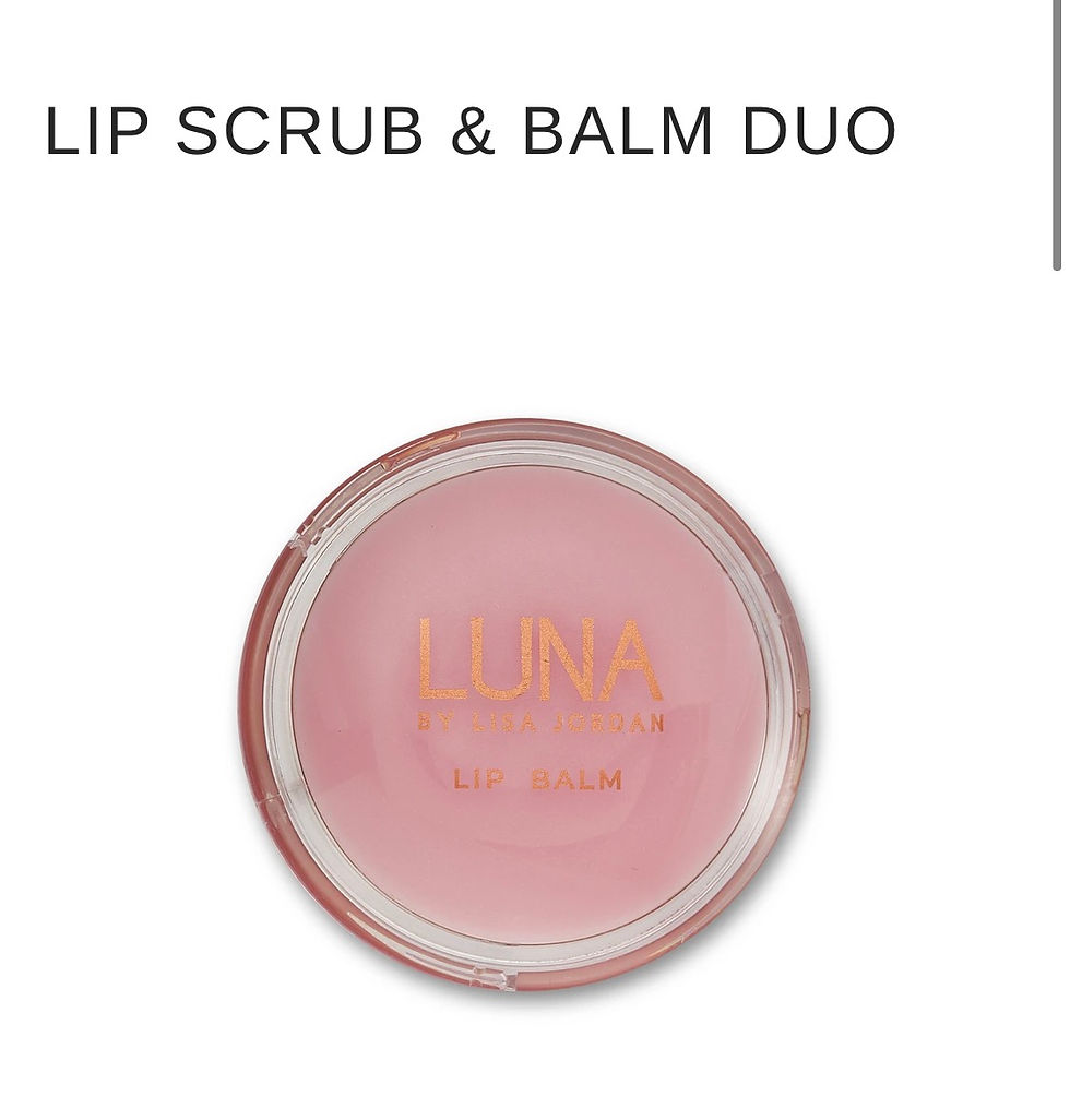 Thumbnail: Luna lip scrub & balm duo