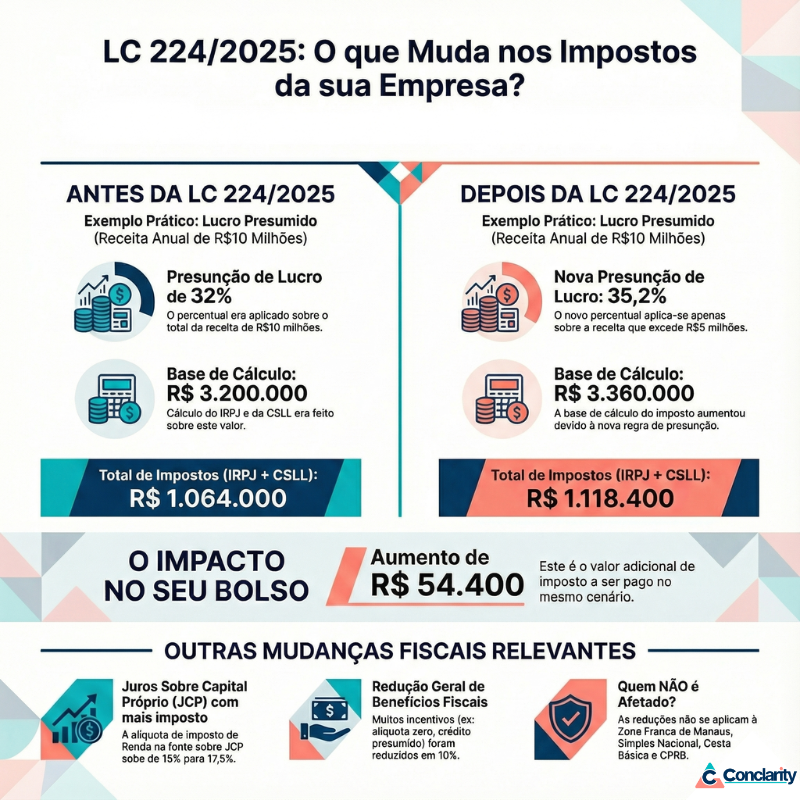LC 224/2025: O Fim dos Benefícios Fiscais deve atingir a Sua Empresa em 2026.