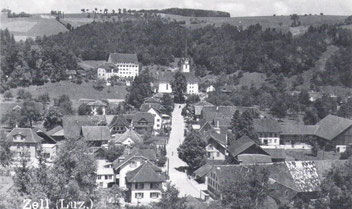 Zell Mitte des 20. Jahrhunderts.jpg