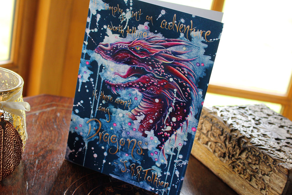 Thumbnail: Desolation - Greeting Card
