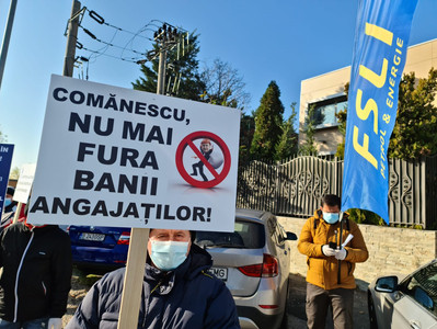 Primul protest în stradă împotriva abuzurilor contractorului GSP Offshore.