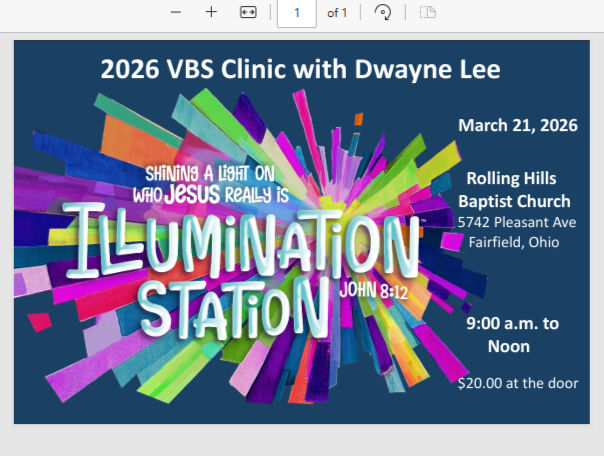 Illumination Station VBS Clinic