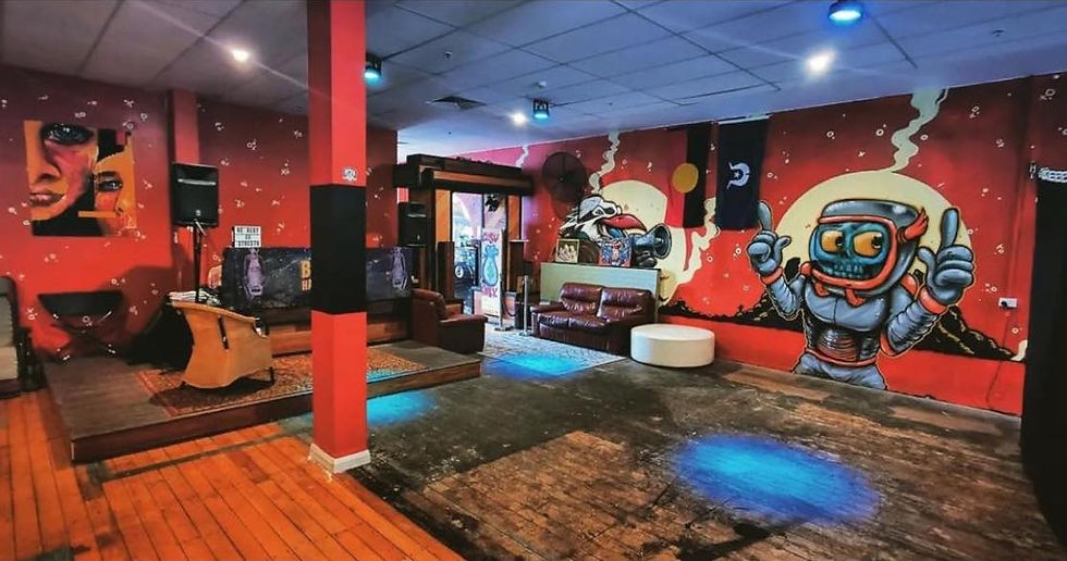 They’re There and its funky, urban interiors make for a popular events space.