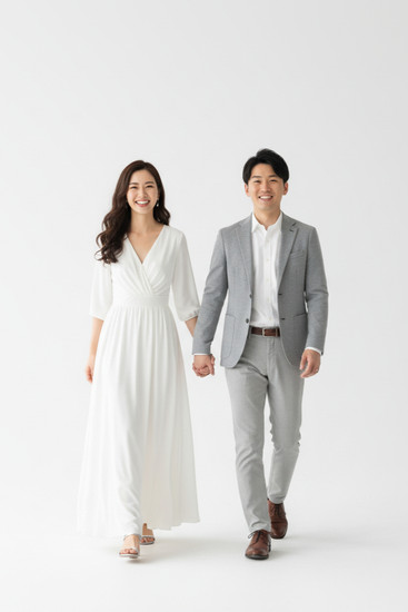 手つなぎ&歩き出し