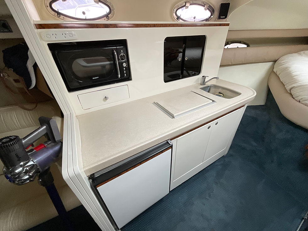 Thumbnail: 1999 Mustang 32ft Wide Body Sports Cruiser 