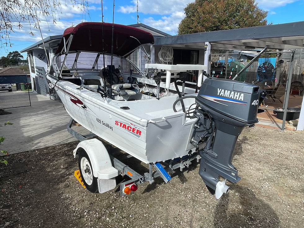 Thumbnail: 2009 Stacer 429 Seaway 