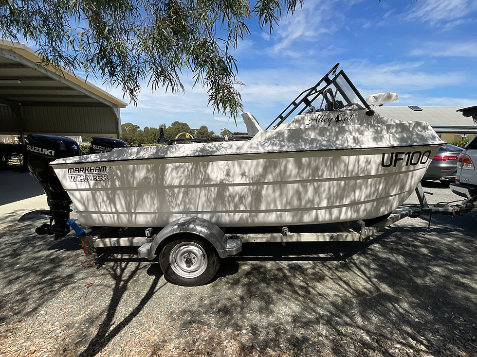 Thumbnail: 1983 Markam 4.27 Whaler fully & extensively restored 