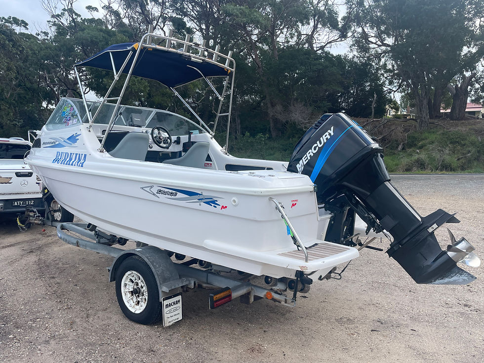 Thumbnail: 2001 Savage 5.5m Surveyor Half Cabin