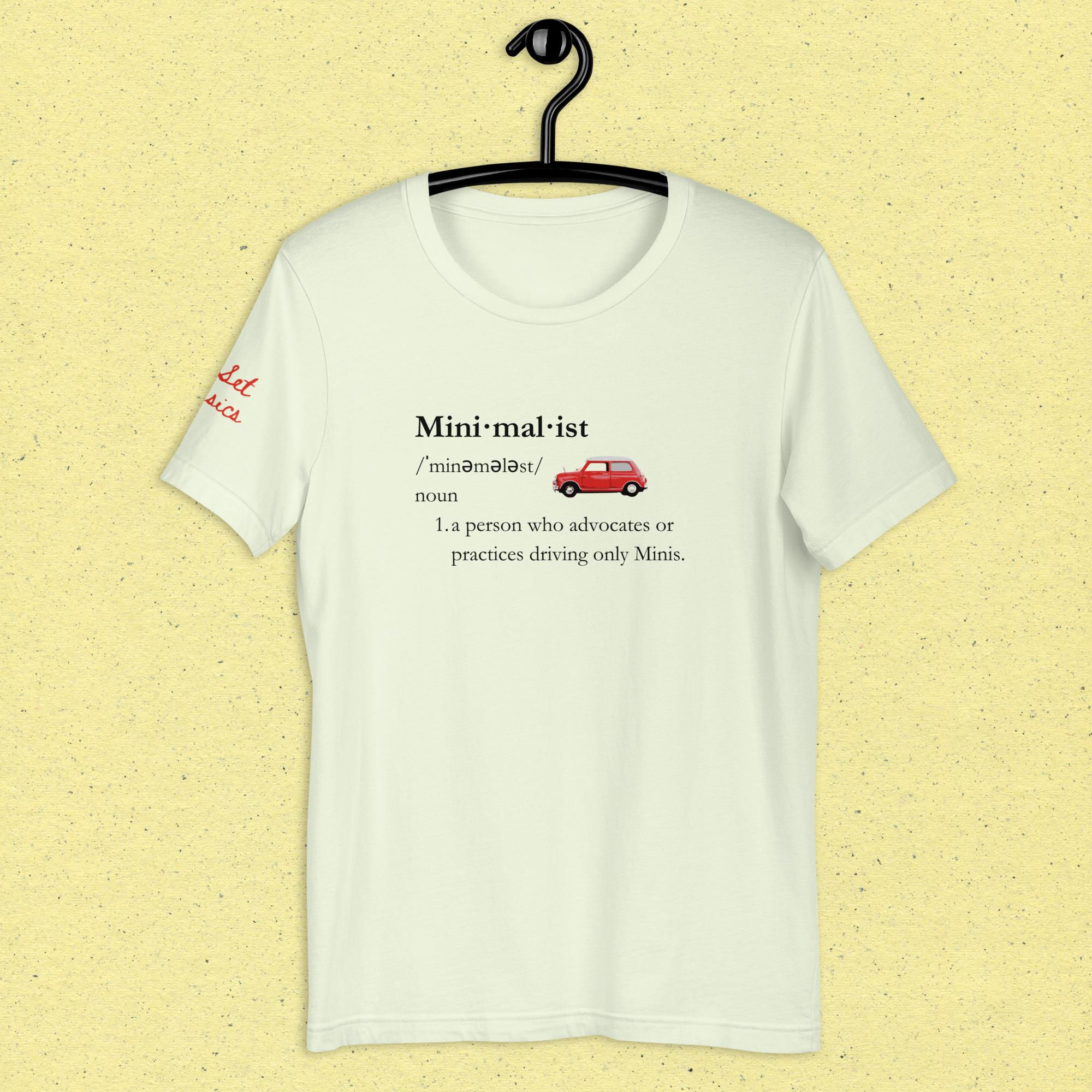 OnSet Classics Minimalist Unisex t-shirt