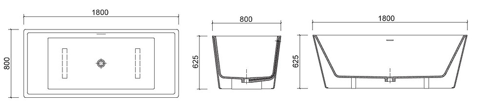 Thumbnail: KA Bathtub BT020005