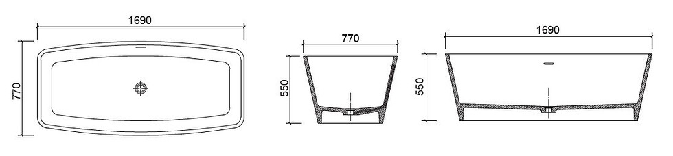 Thumbnail: KA Bathtub BT040065