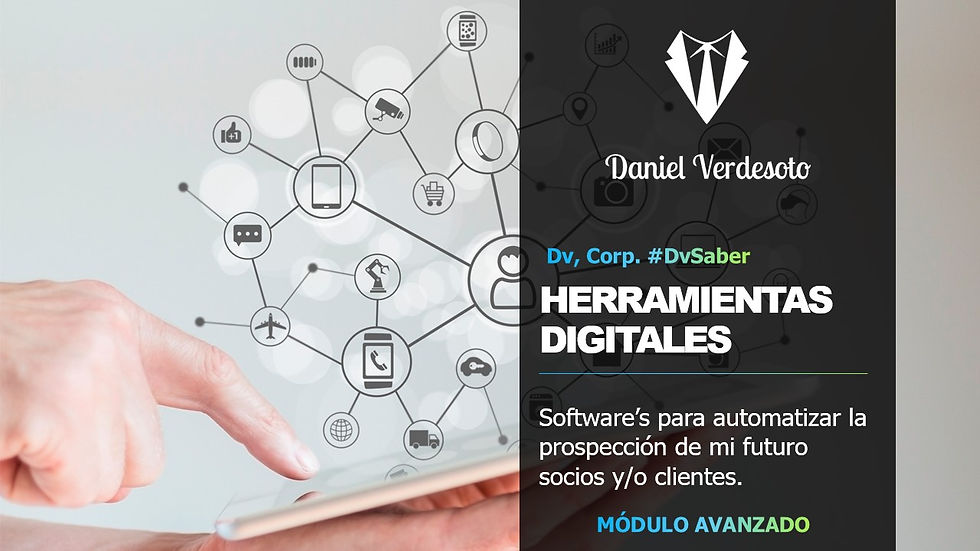 Herramientas y Software para automatizar tu prospección de socio o cliente - Módulo Avanzado