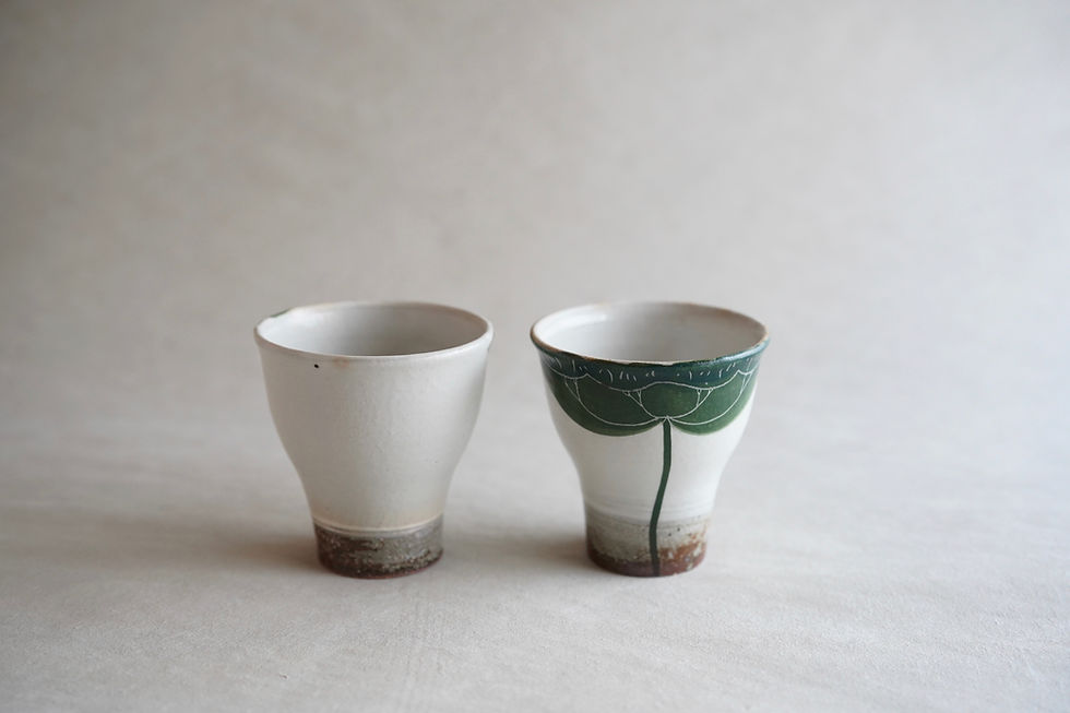 Thumbnail: green lotus leaf cup
