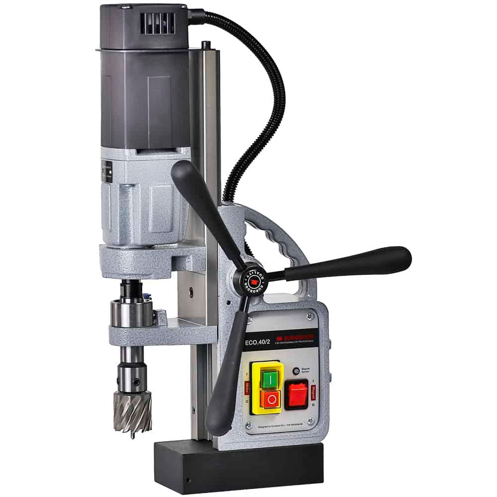 Euroboor ECO.40/2 Magnetic Base Drill - 2 Speed 40mm
