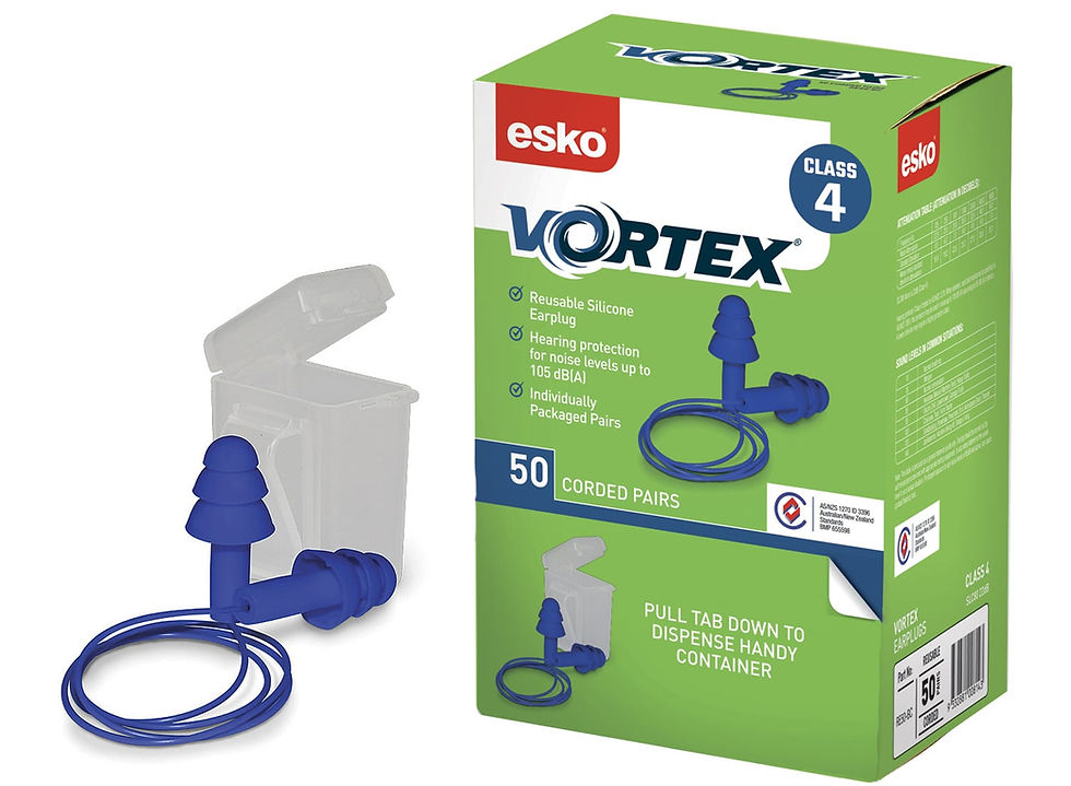 Vortex Reusable Ear Plugs 50 Pack