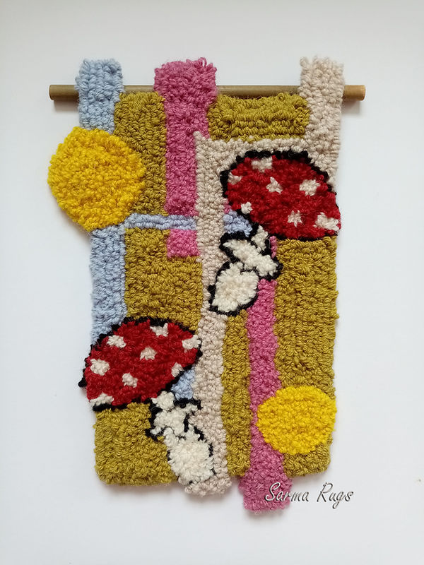 Mushroom Illusion 1 wall decor