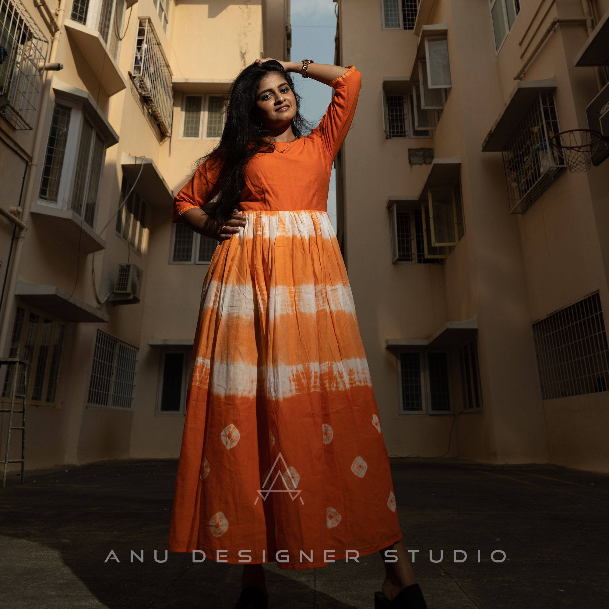 Atonishing Bandhani Melded