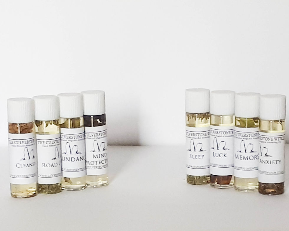 Set of 8 x 10ml Anointing Oils