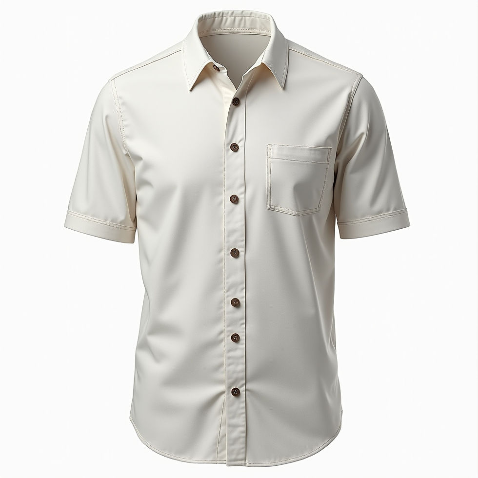 Camisa Manga Curta Algodão