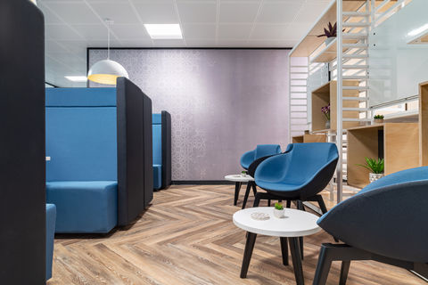 Office co-working design Warrington