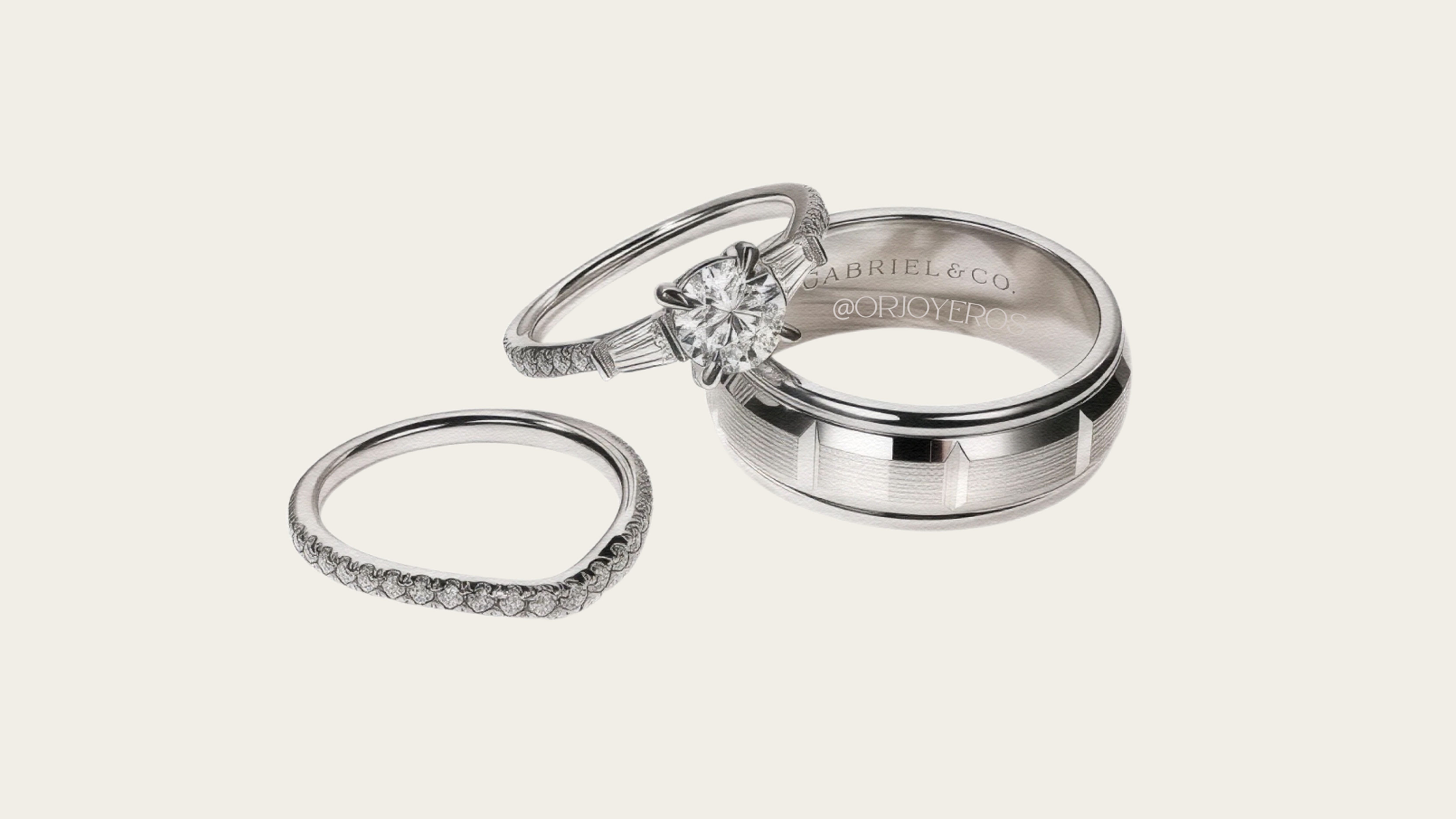 Set Matrimonial Oro 18K