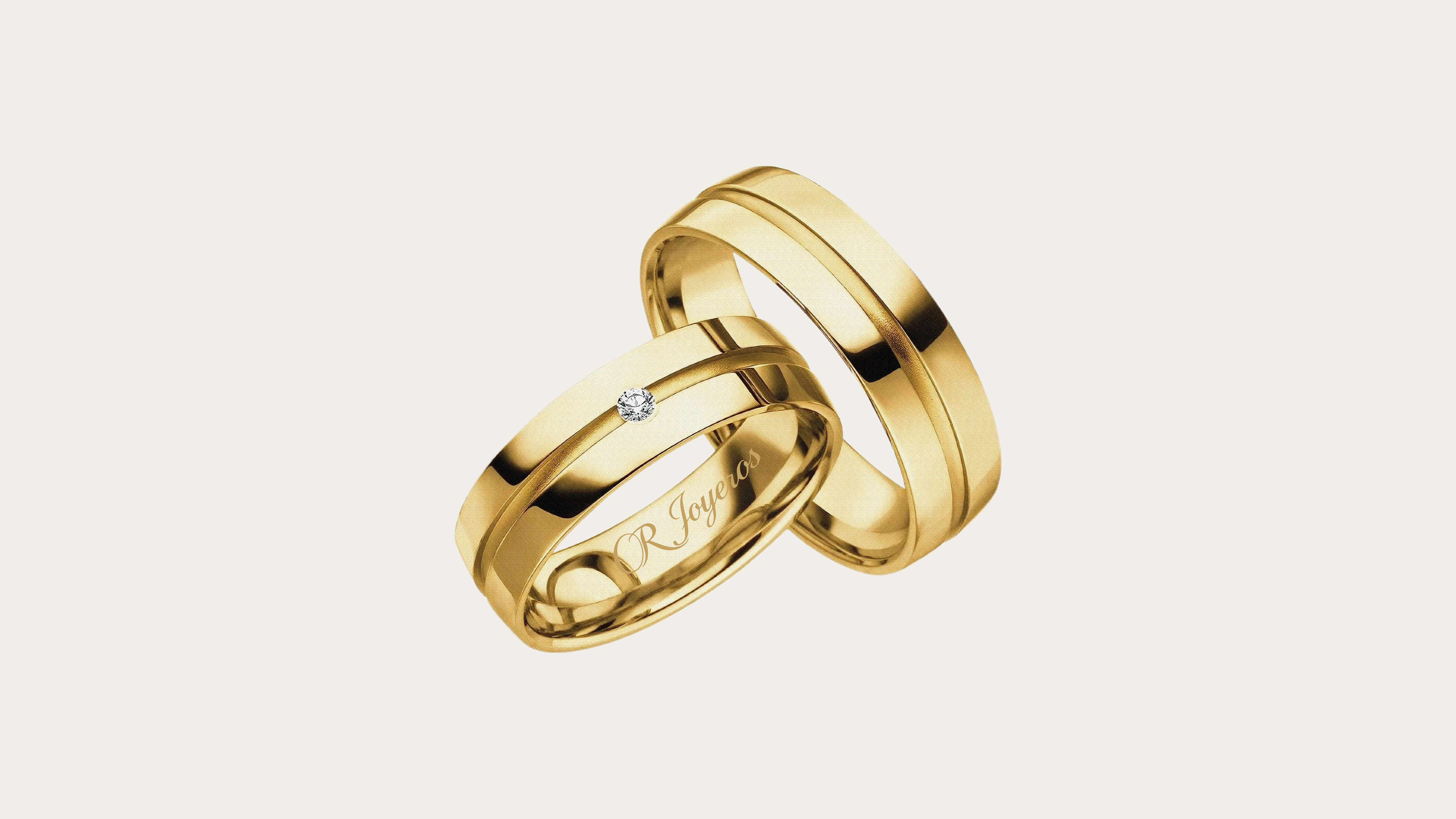 Anillos de Matrimonio Oro 18K