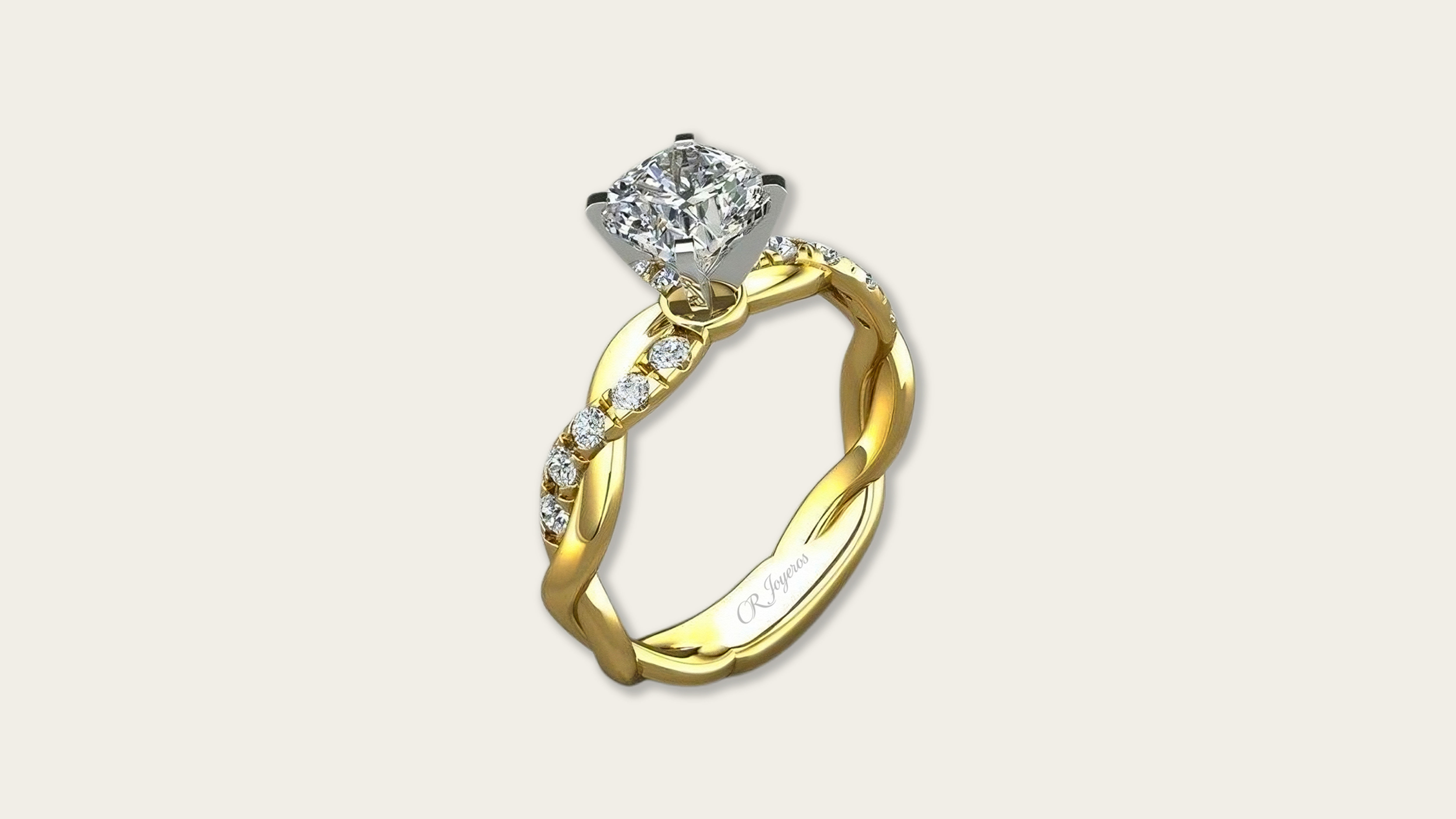 Anillo de Compromiso Oro 18k