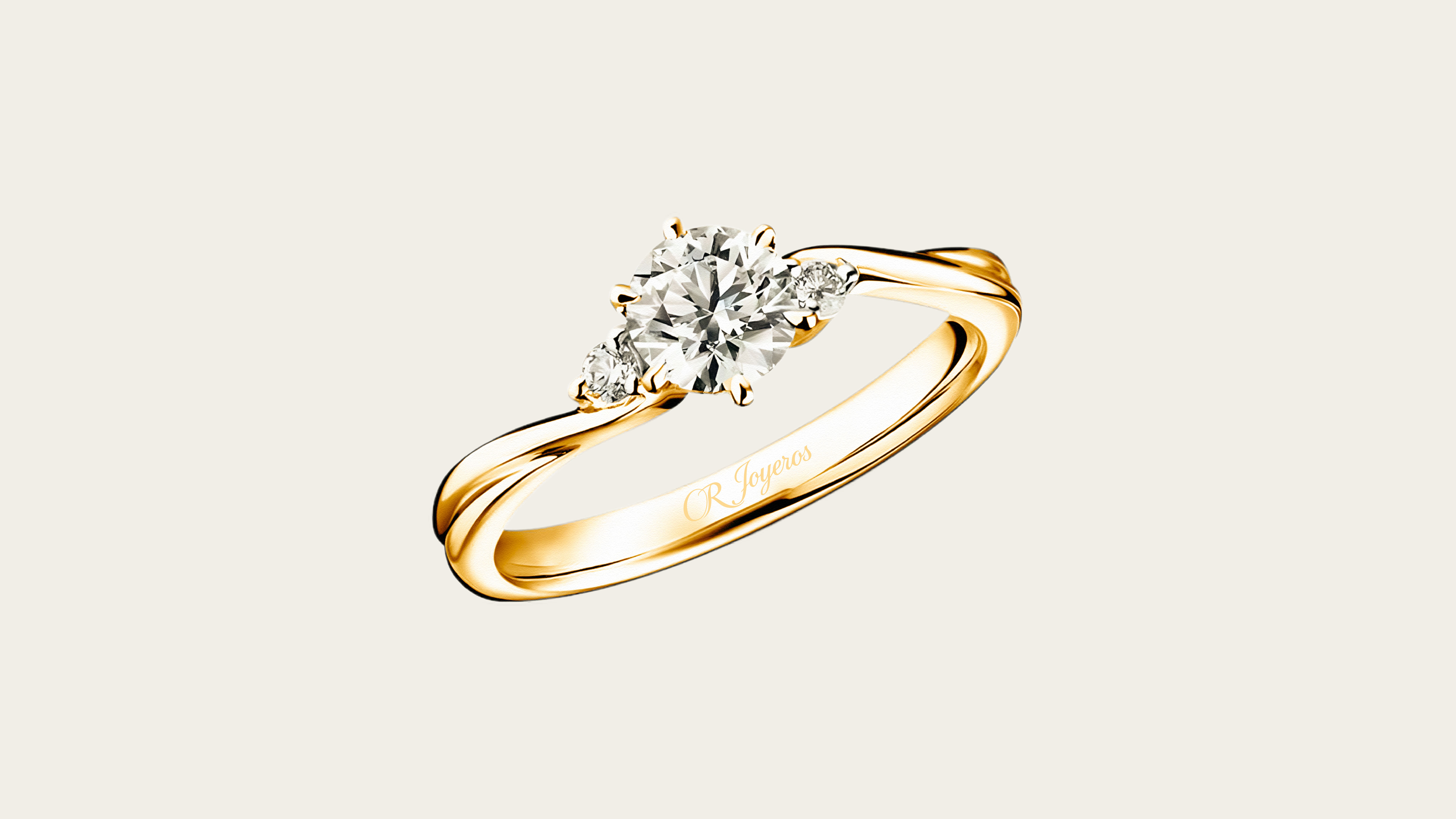 Anillo de Compromiso Oro 18K